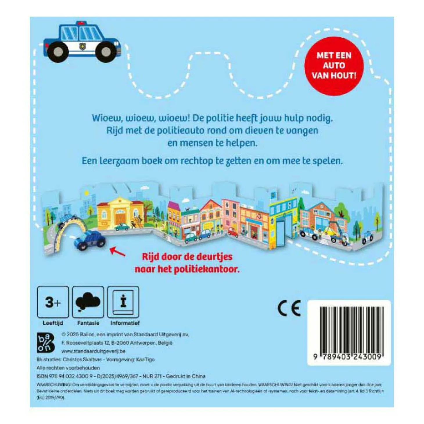 Maak je Klaar, Rijden Maar - De Politieauto - Met Autootje 3+