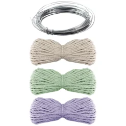 Macrame Flessen Decoreren met Bloemen