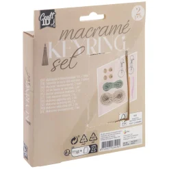 Macrame Sleutelhangers, 2st.