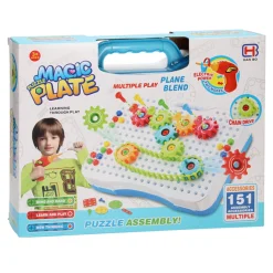 Magic Plate Schroeven & Tandwielen, 151dlg.