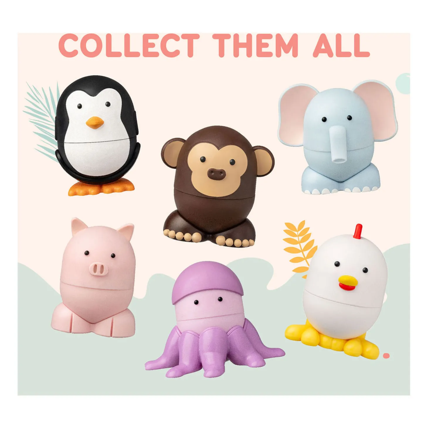 Magimals Wibly Wobly Safari Magnetisch Speelgoed