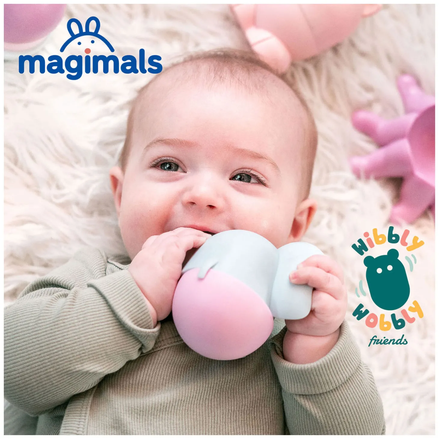 Magimals Wibly Wobly Safari Magnetisch Speelgoed