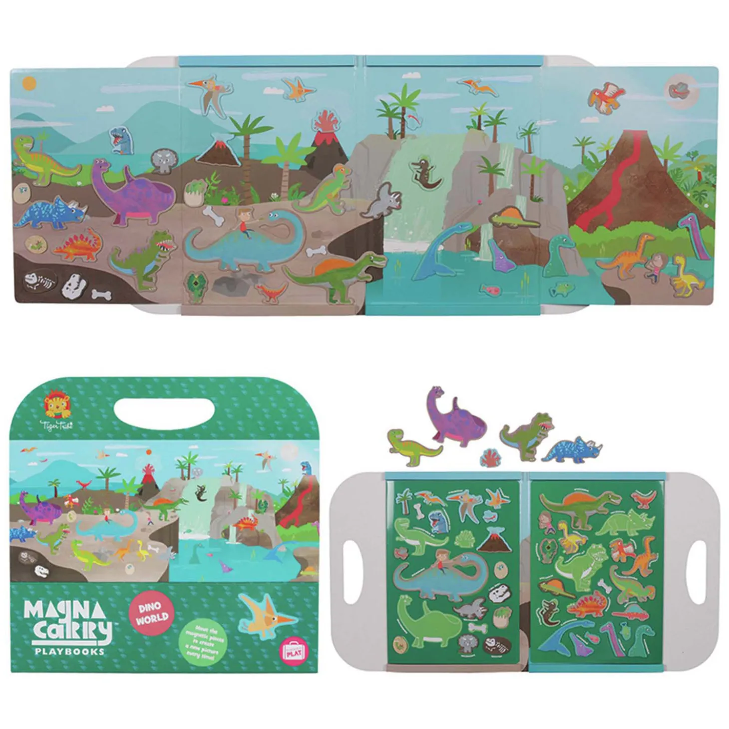 Magna Carry - Dinosaurus Magneetboek