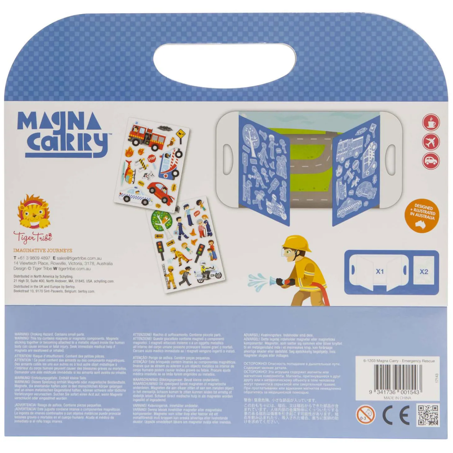 Magna Carry - Noodredding Magneetboek