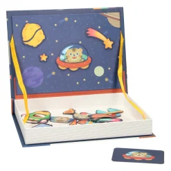 Magnetisch Boek - Ruimtevaart, 50dlg.