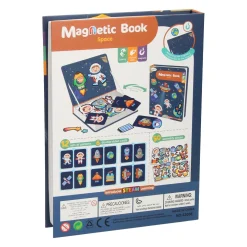 Magnetisch Boek - Ruimtevaart, 50dlg.