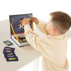 Magnetisch Boek - Ruimtevaart, 50dlg.