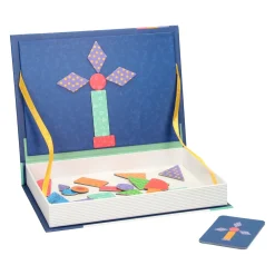 Magnetisch Boek - Vormen, 84dlg.