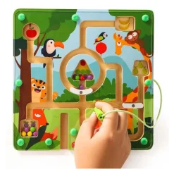 Magnetisch Labyrinth Dieren - 22x22cm