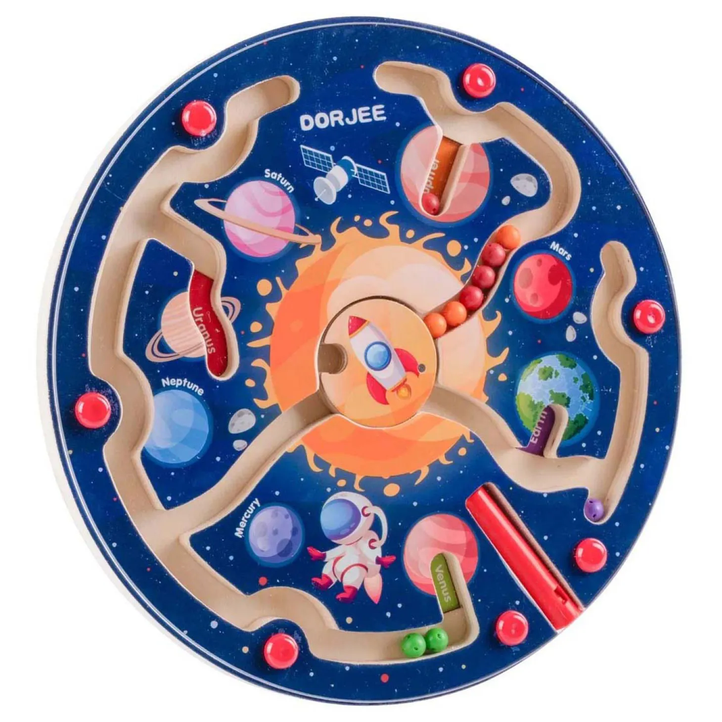 Magnetisch Labyrinth Ruimte - 22cm