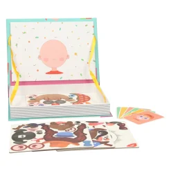 Magnetisch Opbergboek - Gekke Gezichten, 55dlg.