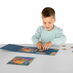 Magnetisch Puzzelboek Dino
