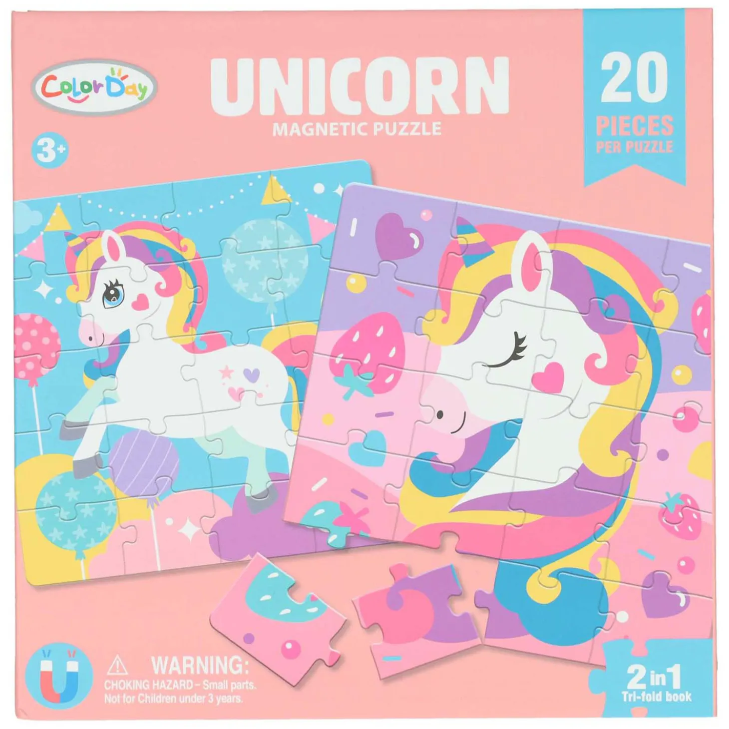 Magnetisch Puzzelboek Eenhoorn