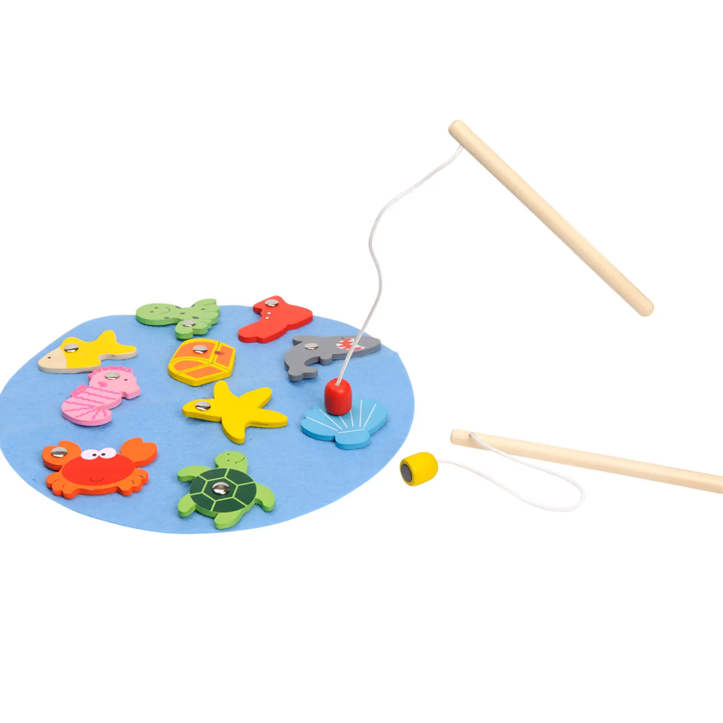 Magnetisch Visspel in Koker