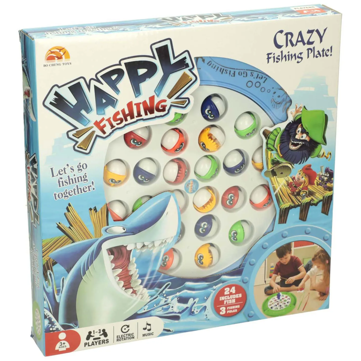 Magnetisch Visspel met Muziek