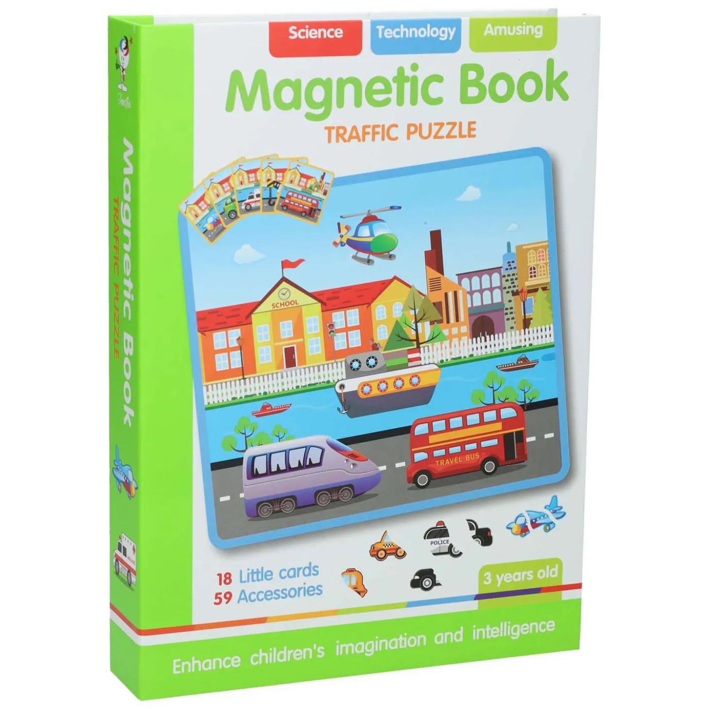 Magnetische Koffer Stad