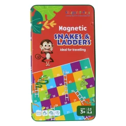 Magnetische Reisspel in Blik Slang & Ladders