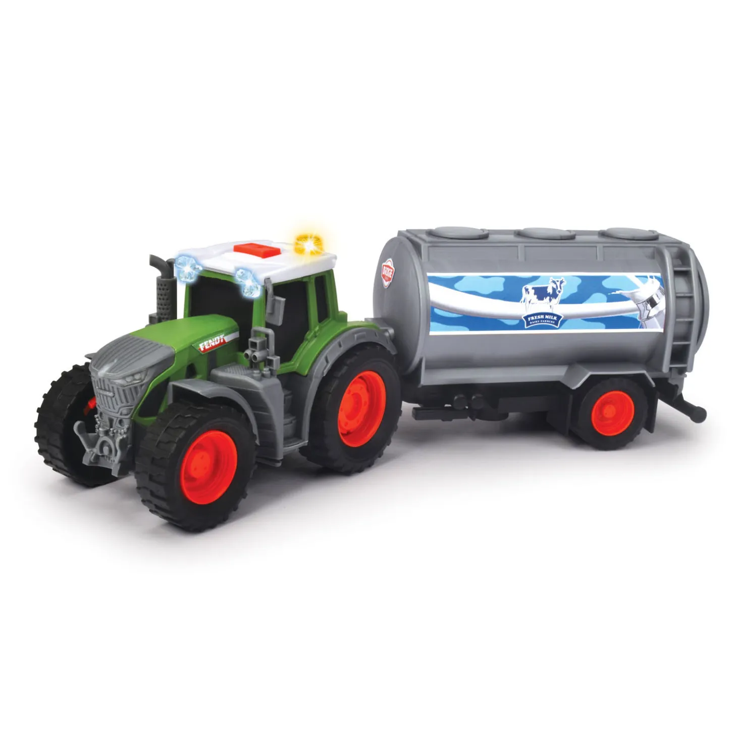 Majorette Fendt Tractor Melk Machine