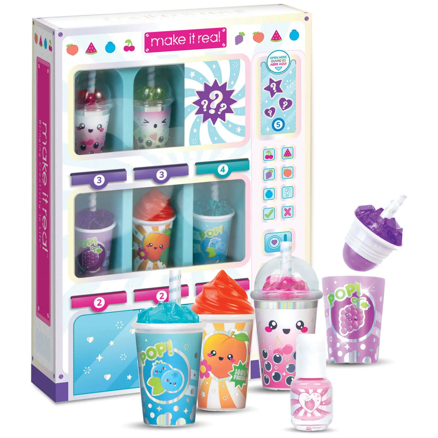 Make it Real - Lipgloss Automaat Set
