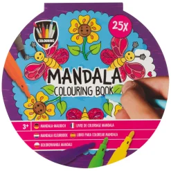 Mandala Kleurboek, 25 Kleurplaten