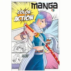 Manga Color Action Kleurboek