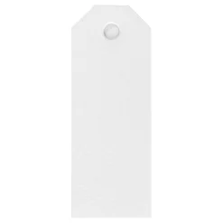 Manilla Labels Wit , 20st.