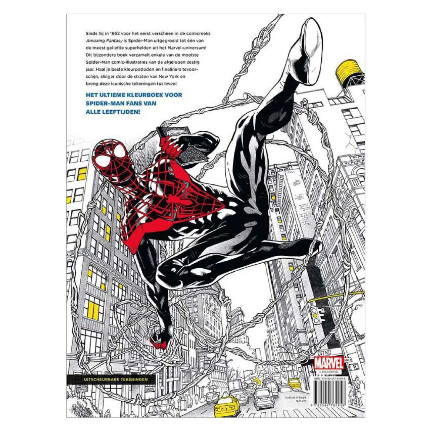 Marvel Spider-Man het ultieme kleurboek
