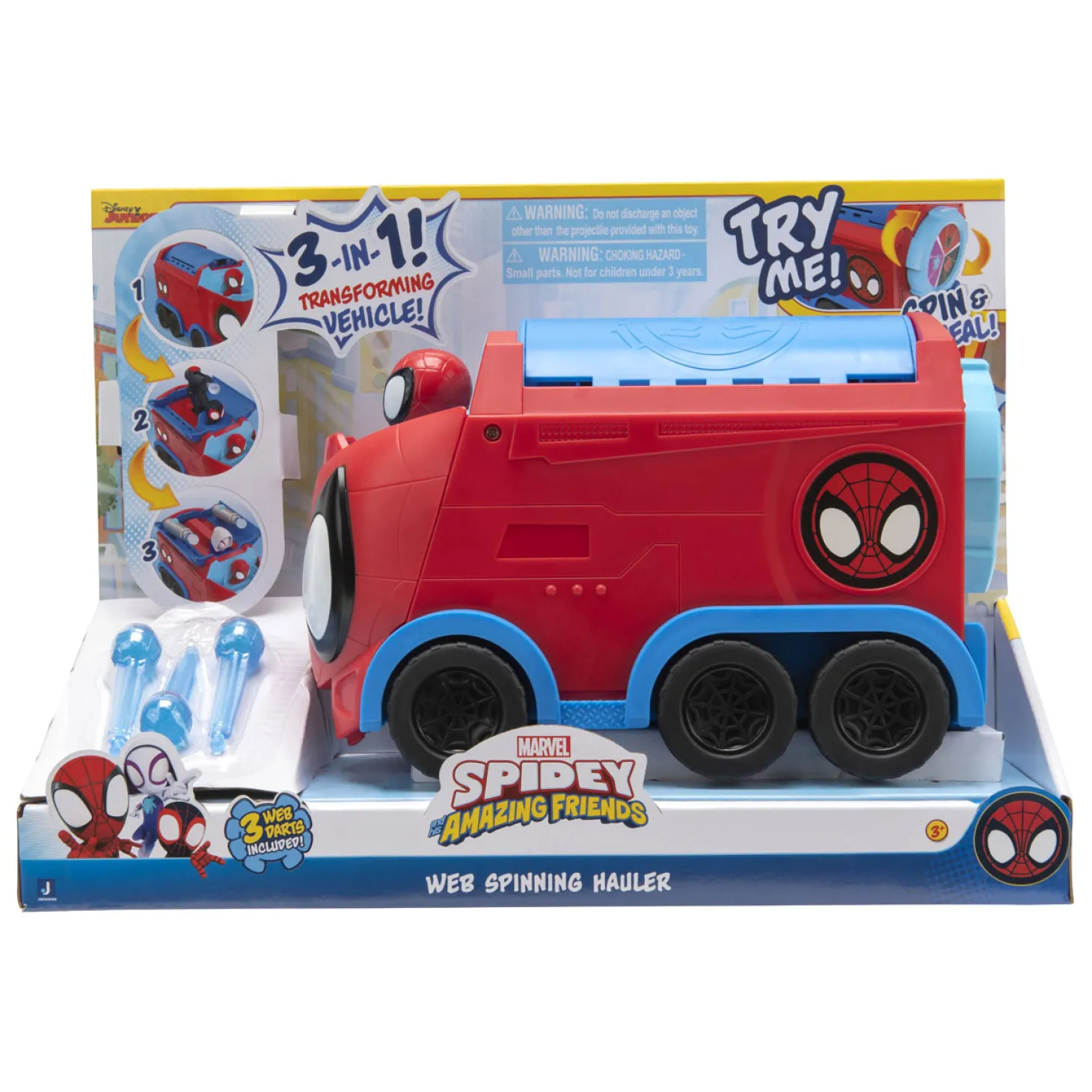 Marvel Spidey Web Spinning Hauler Auto