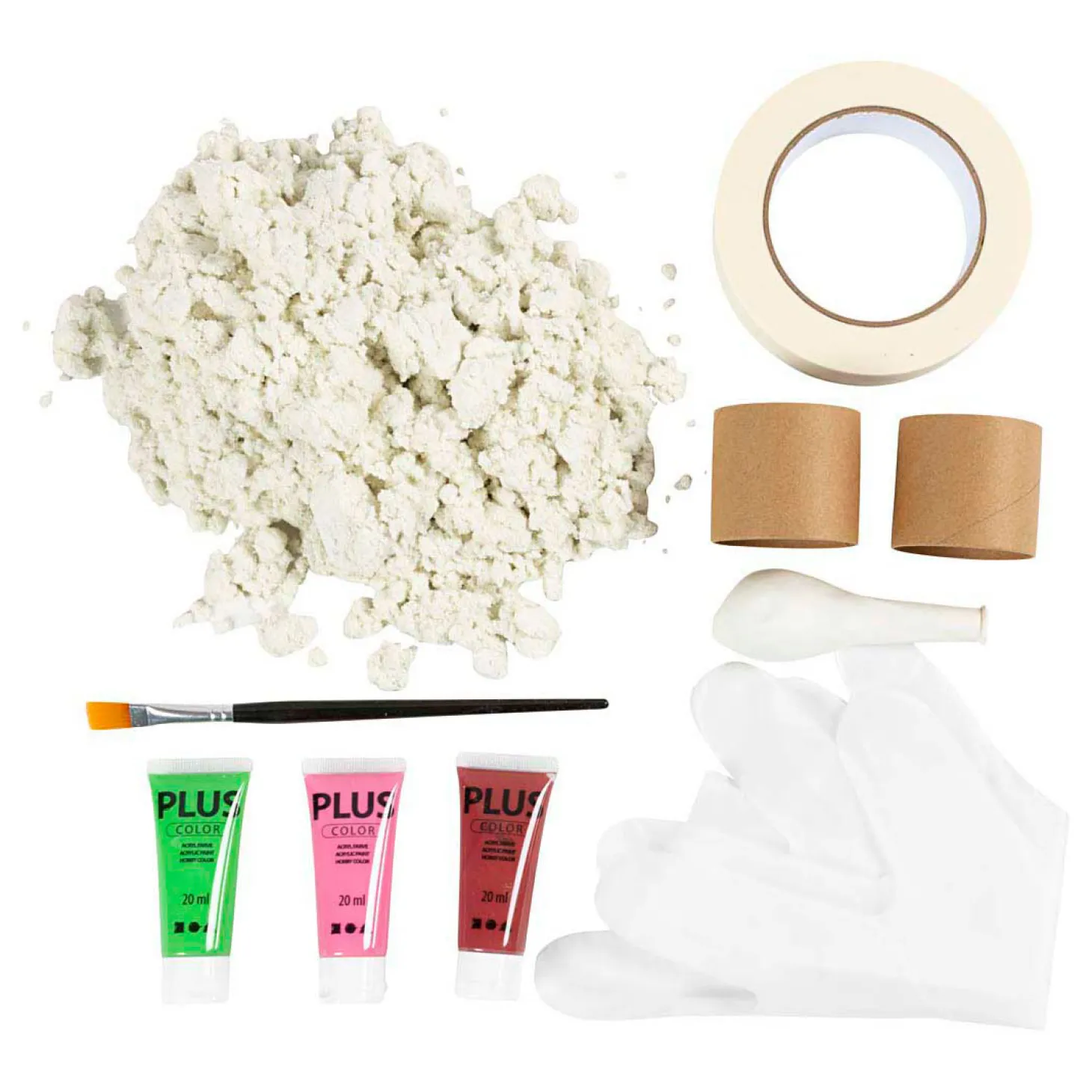 Maxi hobbyset Boetseren Vazen van Papier-Mache