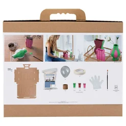 Maxi hobbyset Boetseren Vazen van Papier-Mache