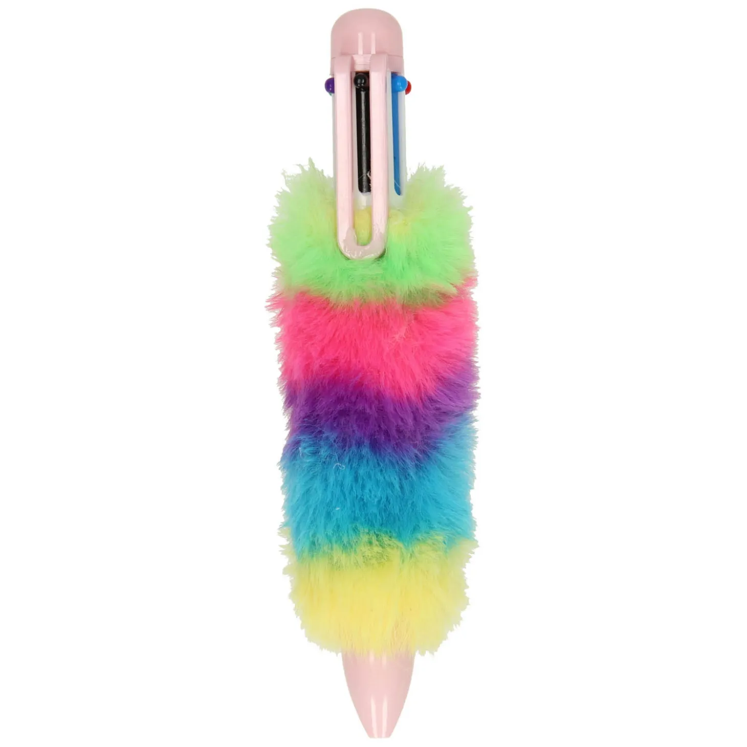 Meerkleurenpen Fluffy Regenboog