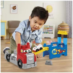 Mega Bloks Bouw- en Racetruck - 16dlg.