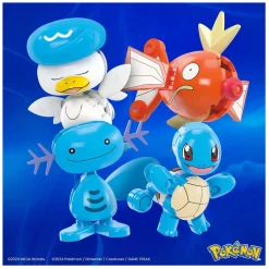 Mega Construx Pokémon Bouwset - Magikarp, Shellder en Quaxly