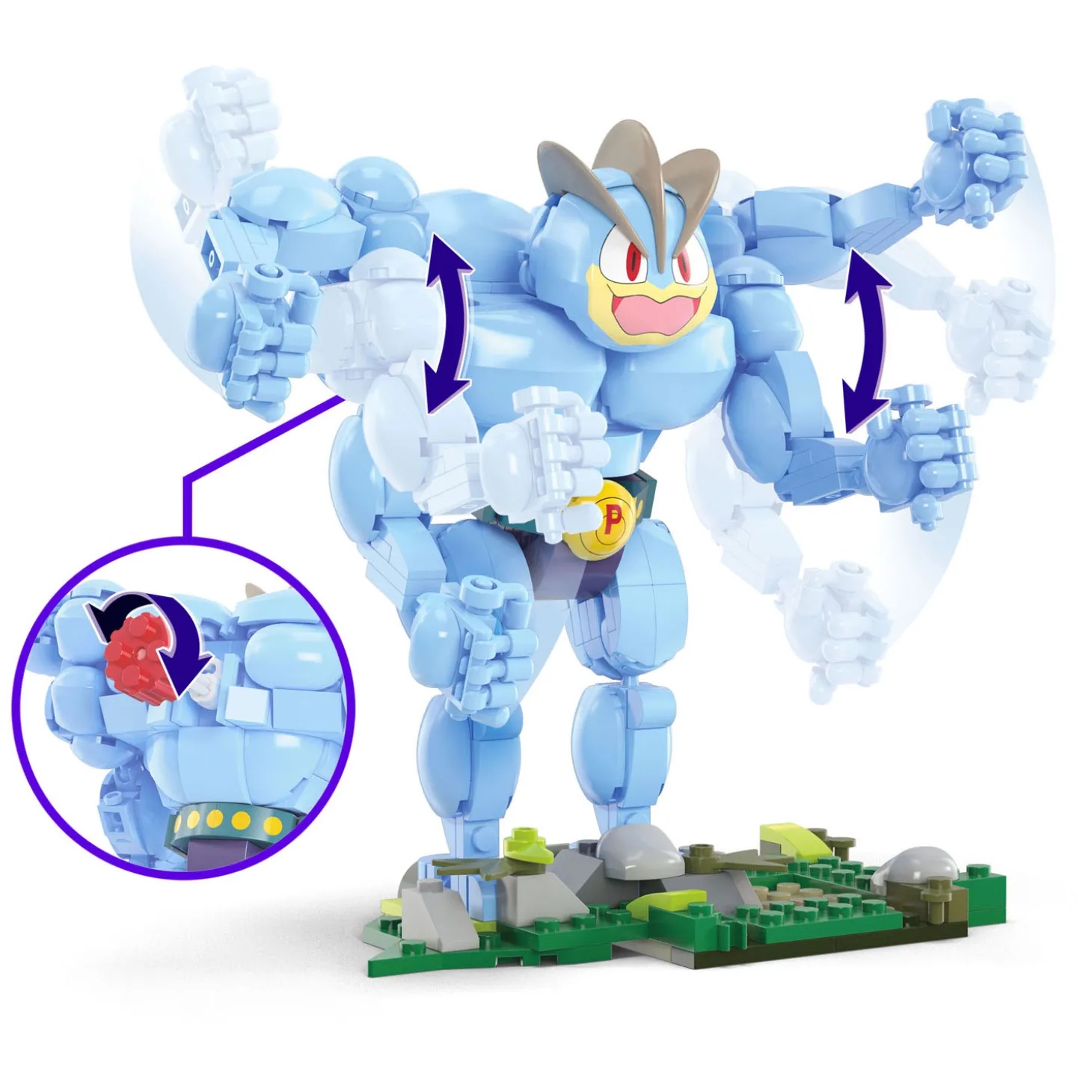 Mega Construx Pokémon Machamp Bouwset - 399dlg.