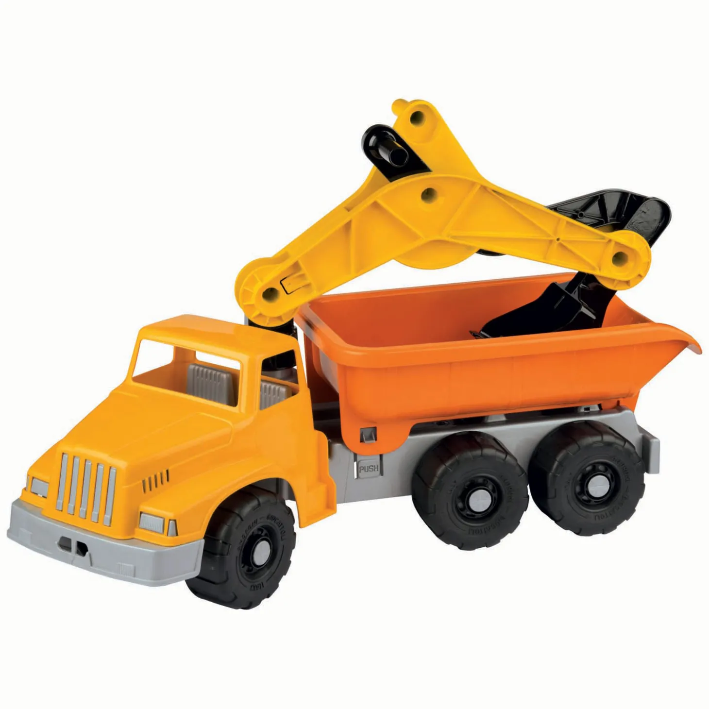 Mega Kiepvrachtwagen met Grijper, 75cm