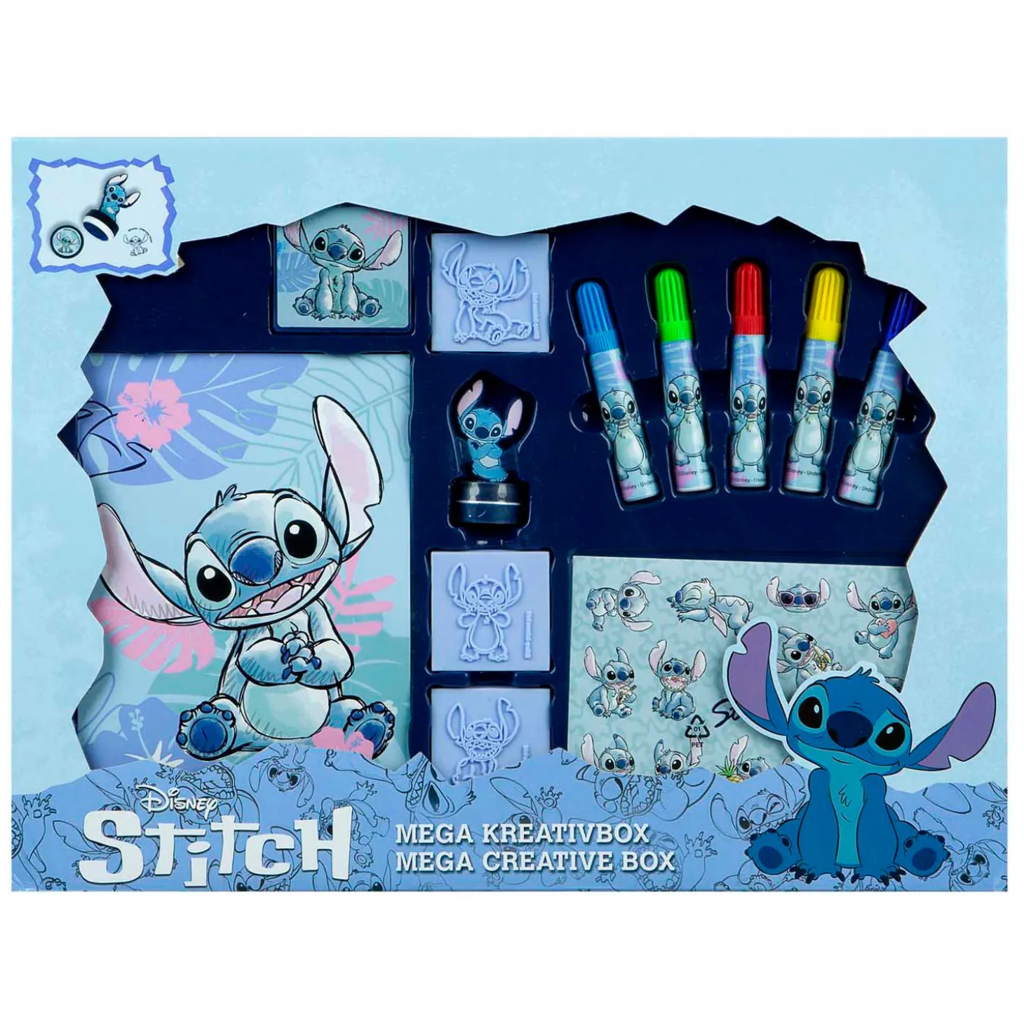 Mega Stempel- en Kleurset Stitch