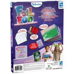 Megableu Foil Fun Stickers Maken Prinses & Eenhoorn. 100 Stickers
