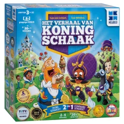Megableu Het Verhaal van Koning Schaak - Schaakspel