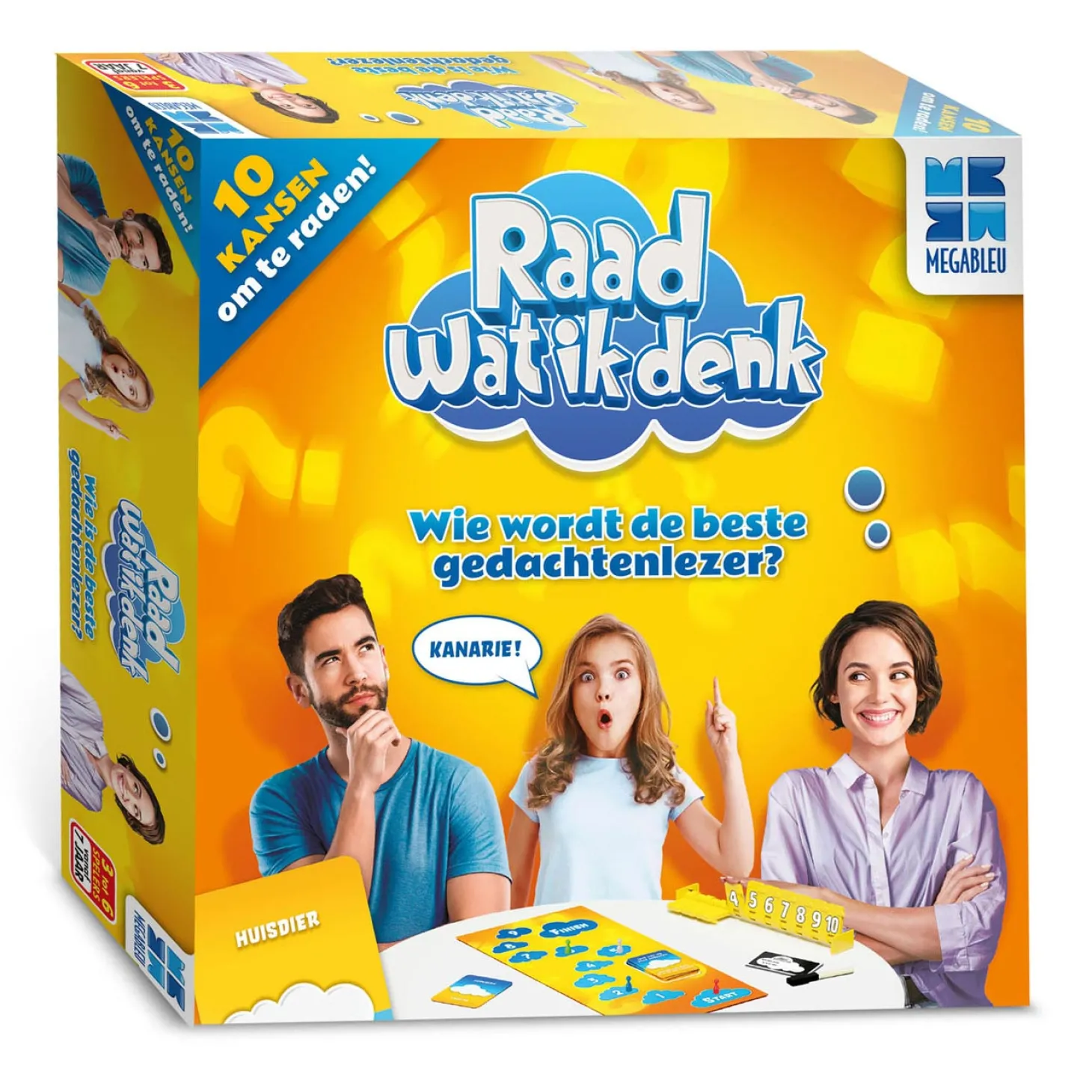Megableu Rara wat denk ik?! - Bordspel