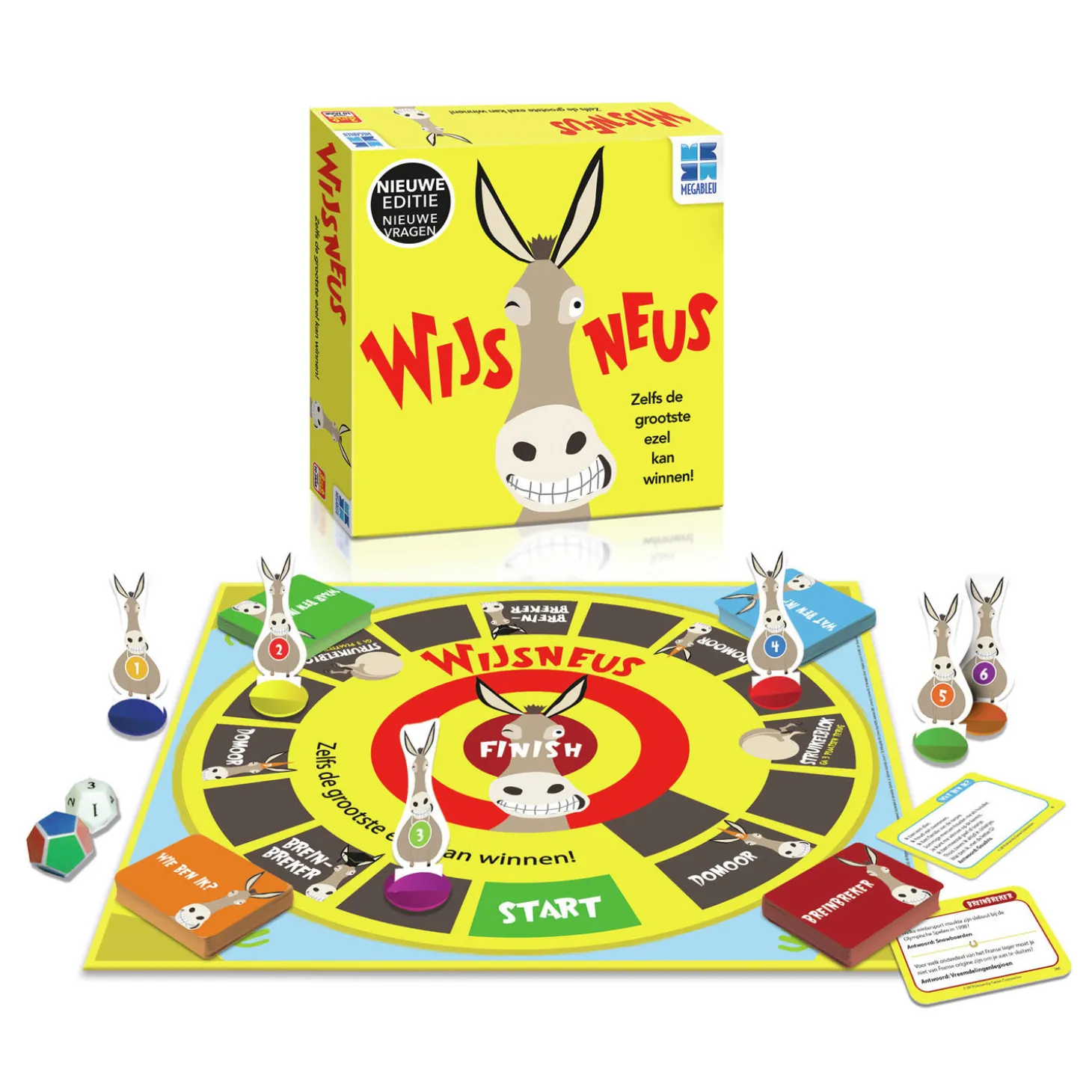 Megableu Wijsneus - Bordspel