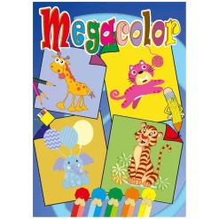 Megacolor Kleurboek Dieren