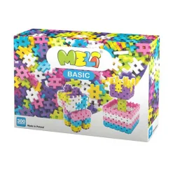 Meli Basic Roze Bouwblokken, 300dlg.