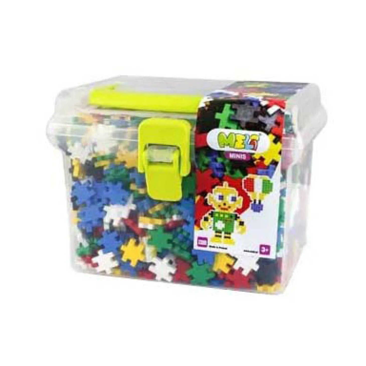 Meli Minis Bouwblokken Reisdoos, 1100dlg.