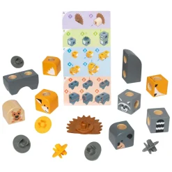 Melissa & Doug - Blockables Speelset Bosvriendjes - 16dlg.