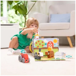Melissa & Doug - Blockables Boerderij Speelset - 56st.
