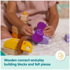 Melissa & Doug - Blockables Safari Speelset - 34dlg.