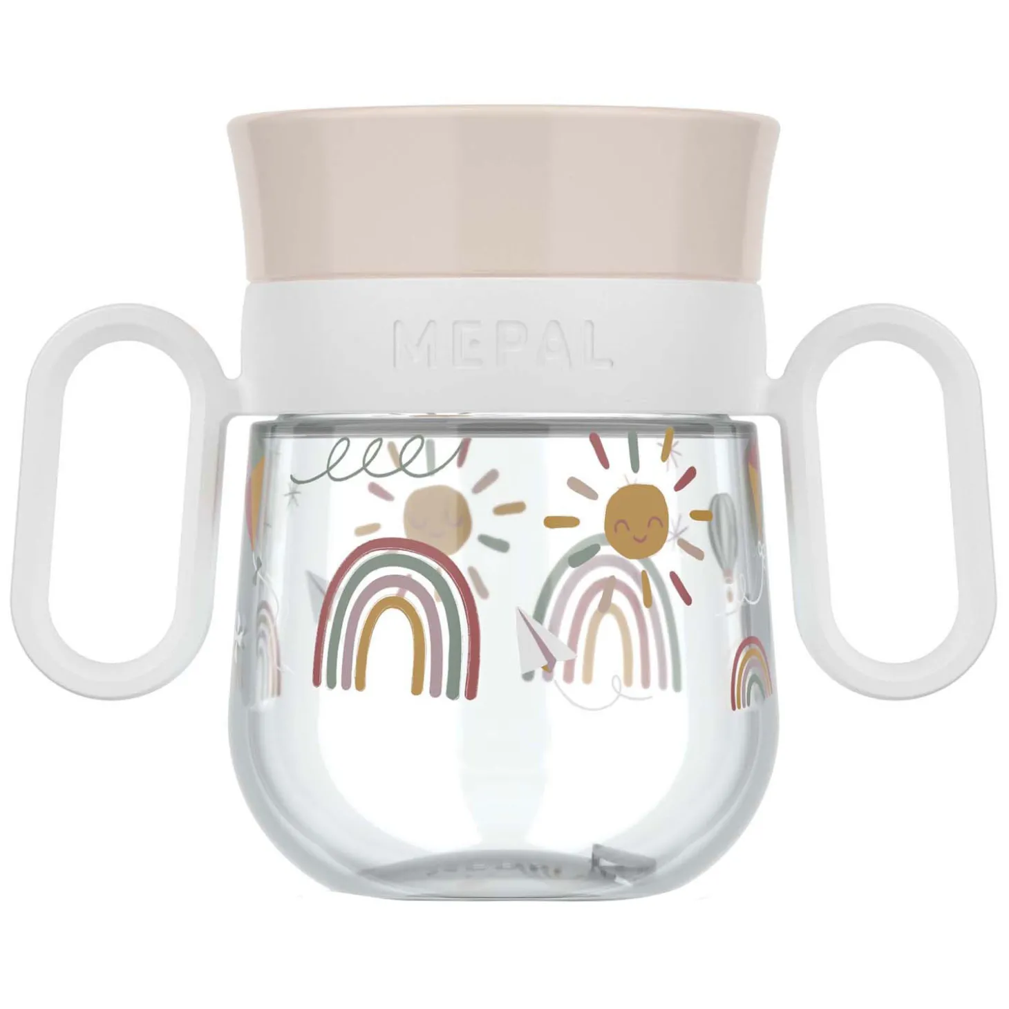 Mepal 360 Drinkbeker Mio 200 ml - Sunshine & Rainbow