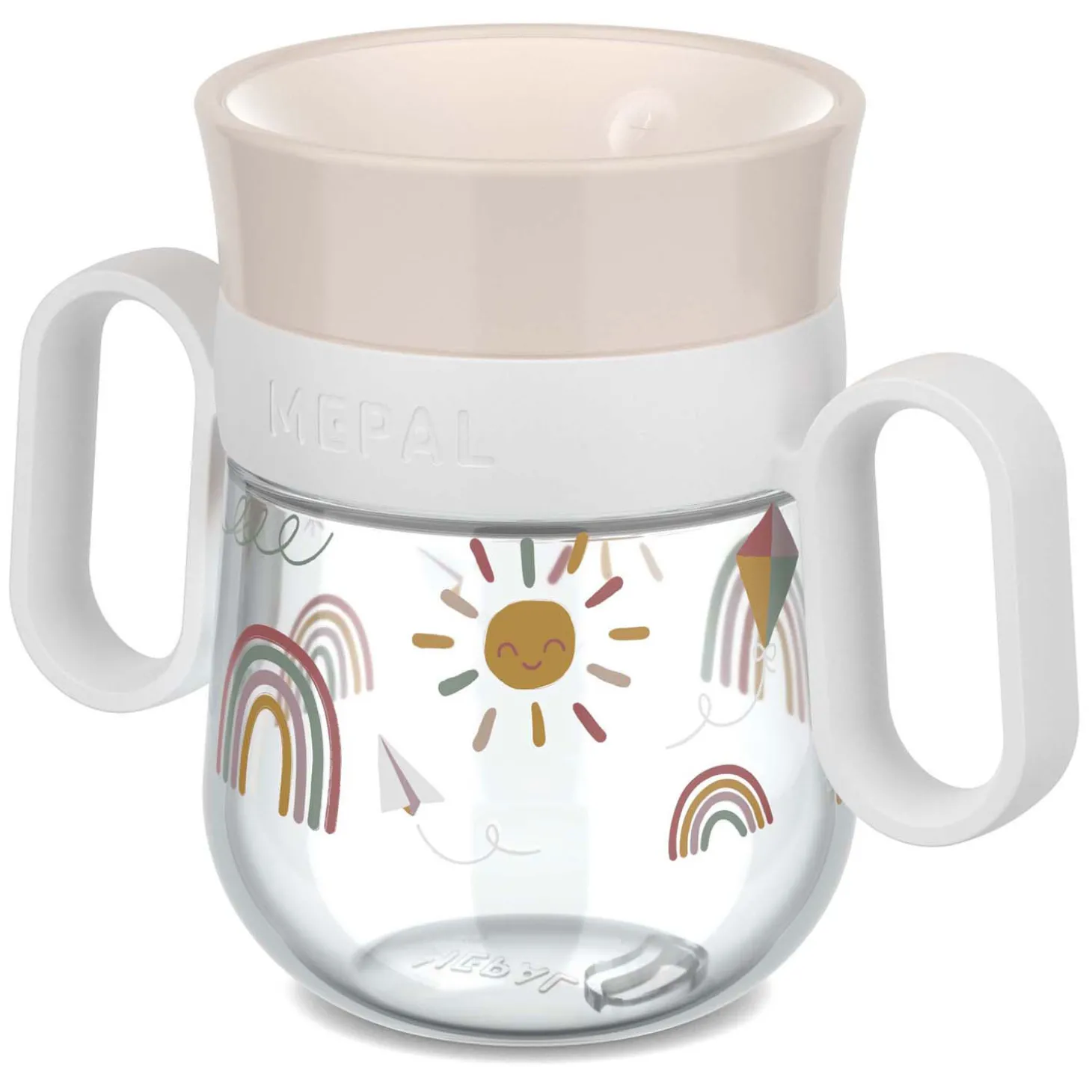 Mepal 360 Drinkbeker Mio 200 ml - Sunshine & Rainbow