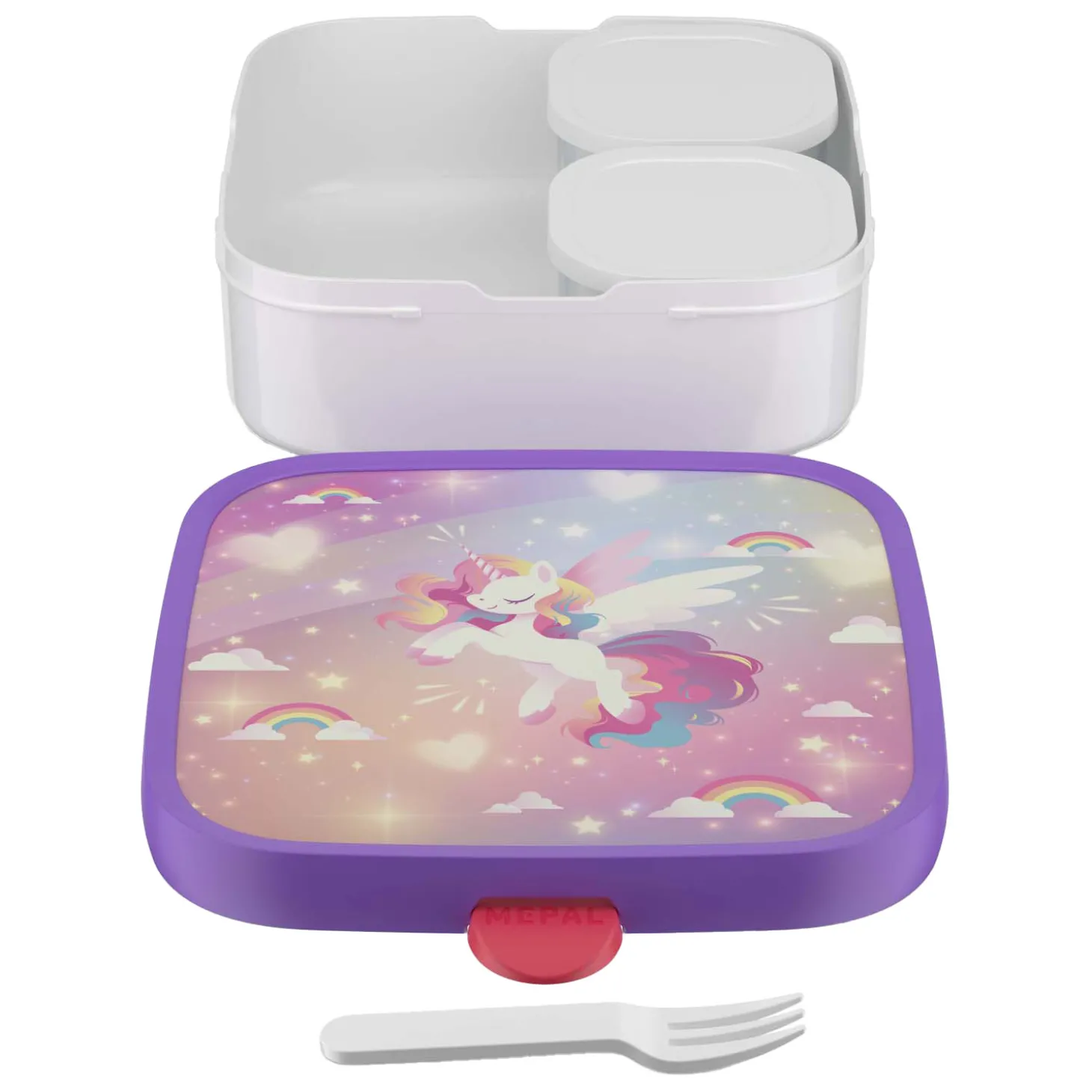 Mepal Bento Lunchbox Campus Groot - Unicorn Glow