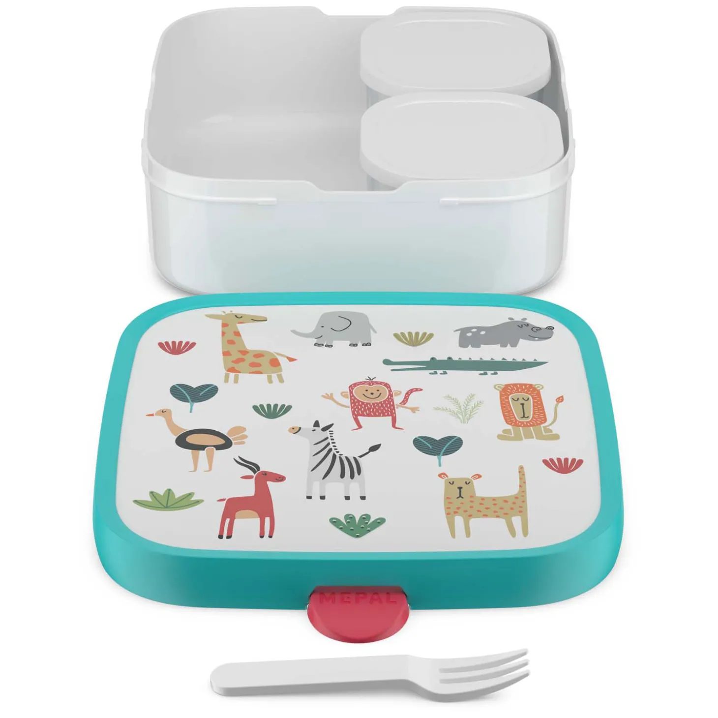 Mepal Bento Lunchbox Campus Groot - Animal Friends